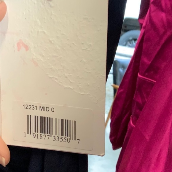 Mac Duggal 12231 / 12527 NWT BEADED CUFF DROP SHOULDER FAUX WRAP GOWN - Picture 10 of 16